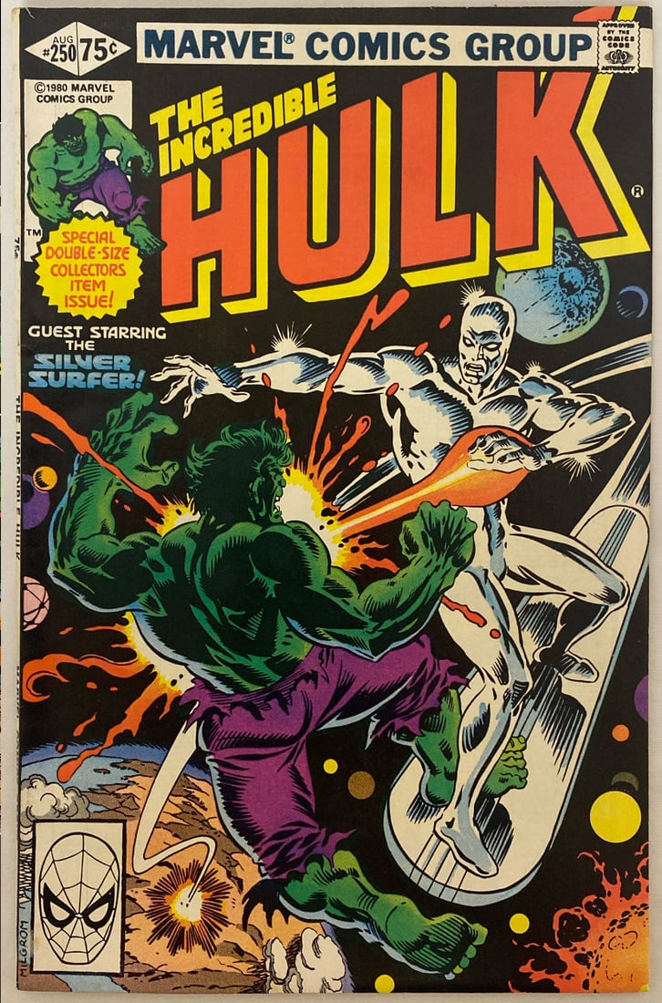 Incredible Hulk 250 Marvel Comic Book (1 of 8)