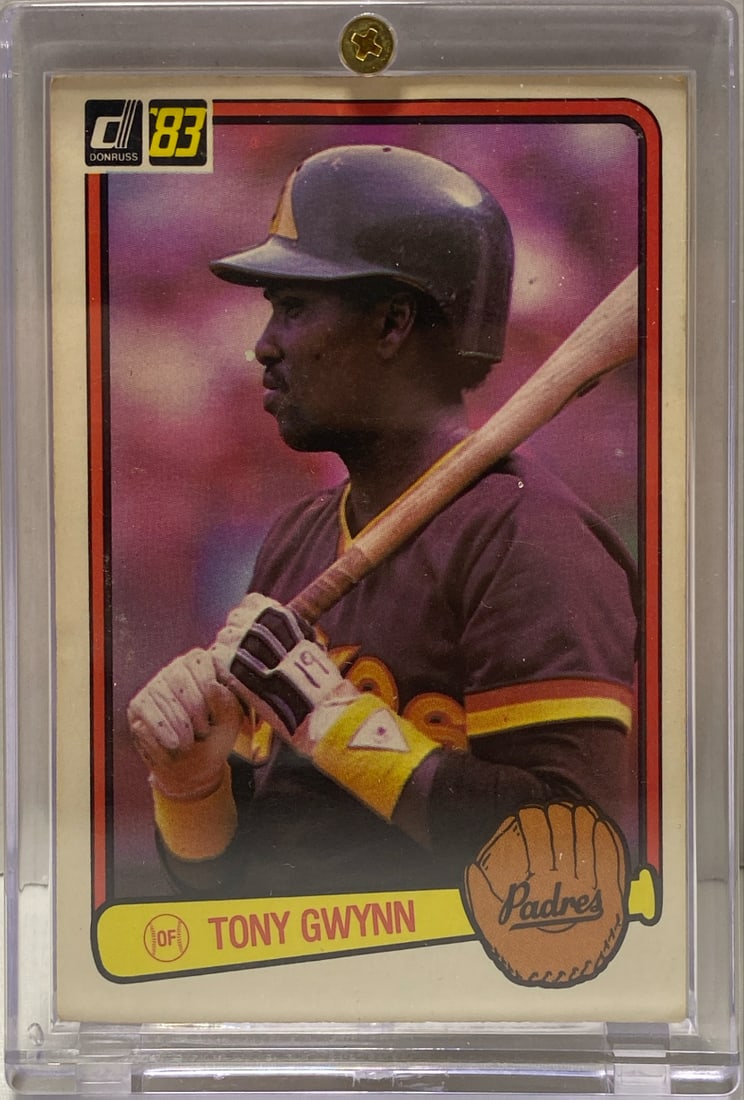 1983 Donruss Tony Gwinn Baseball Card 598: Please preview and see all photos for condition