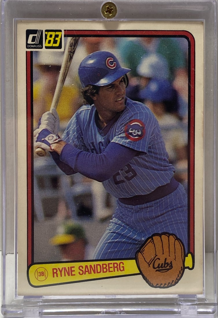 1983 Donruss Ryne Sandberg Baseball Card 277 (1 of 2)