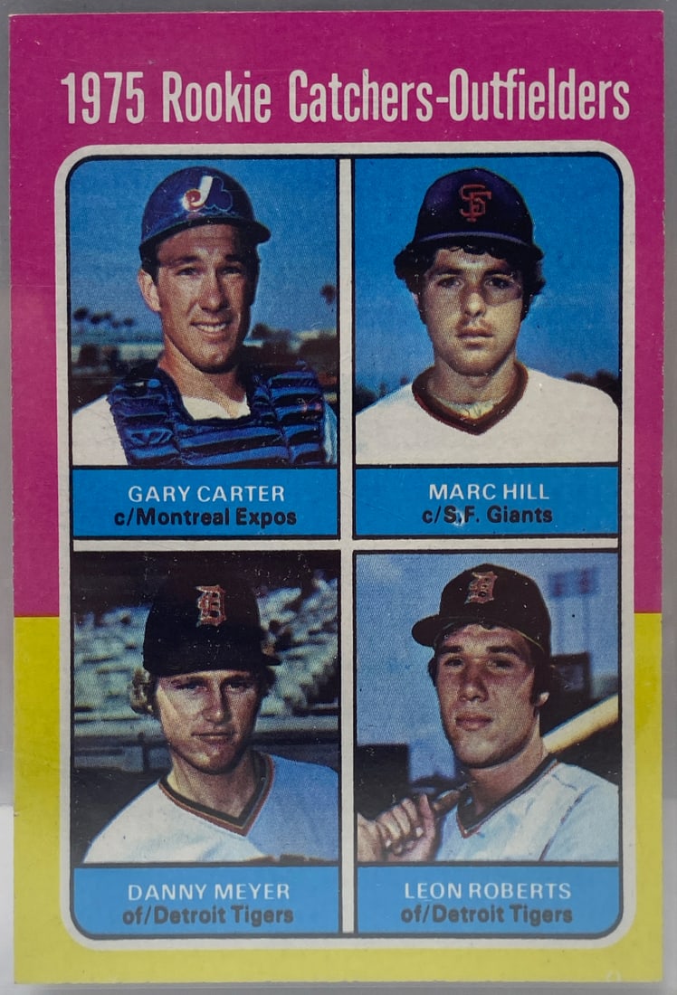 1975 Topps Rookie Catchers - Outfielders Baseball Card 620 (1 of 2)