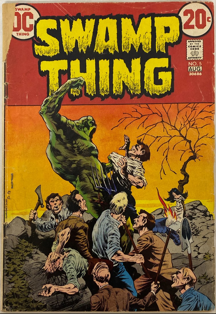 Swamp Thing 5 DC Comic Book (1 of 9)