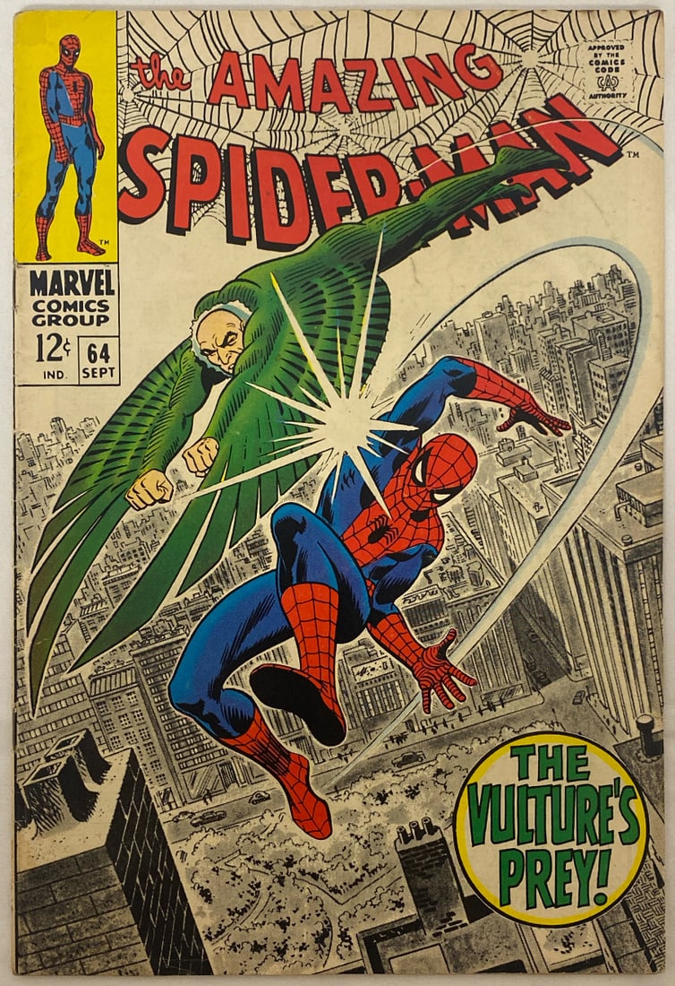 The Amazing Spider-Man 64 Marvel Comic Book (1 of 8)