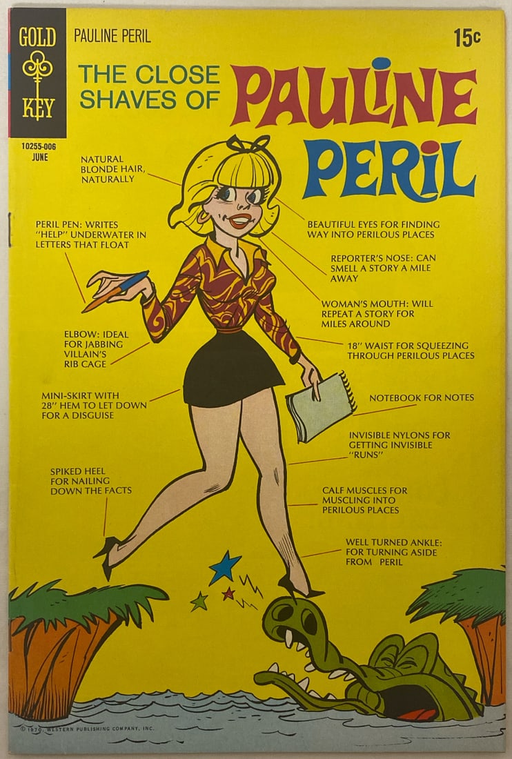 Pauline Peril 1 Gold Key Comic Book (1 of 8)