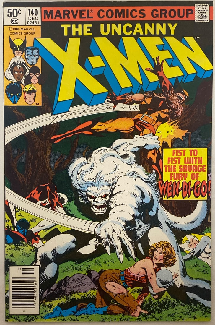 Uncanny X-Men 140 Marvel Comic Book (1 of 8)