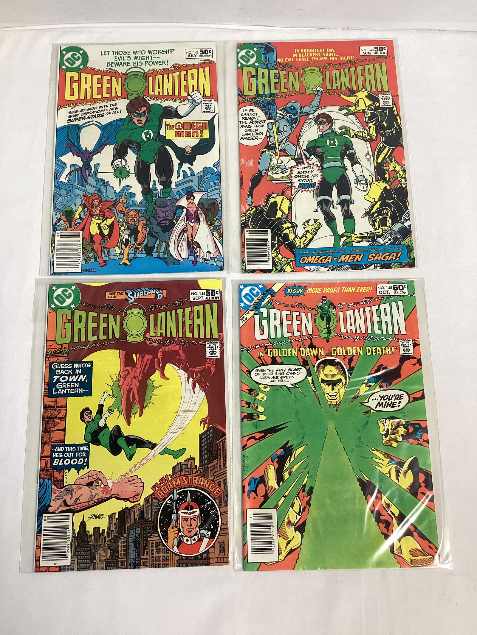 Four Green Lantern DC Comic Books (1 of 5)