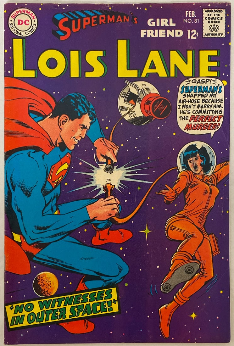 Superman's Girlfriend Lois Lane 81 DC Comic Book (1 of 8)