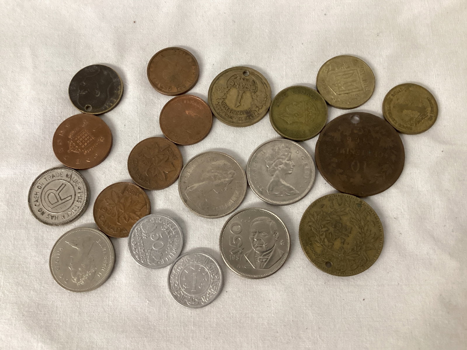Foreign Coins: .