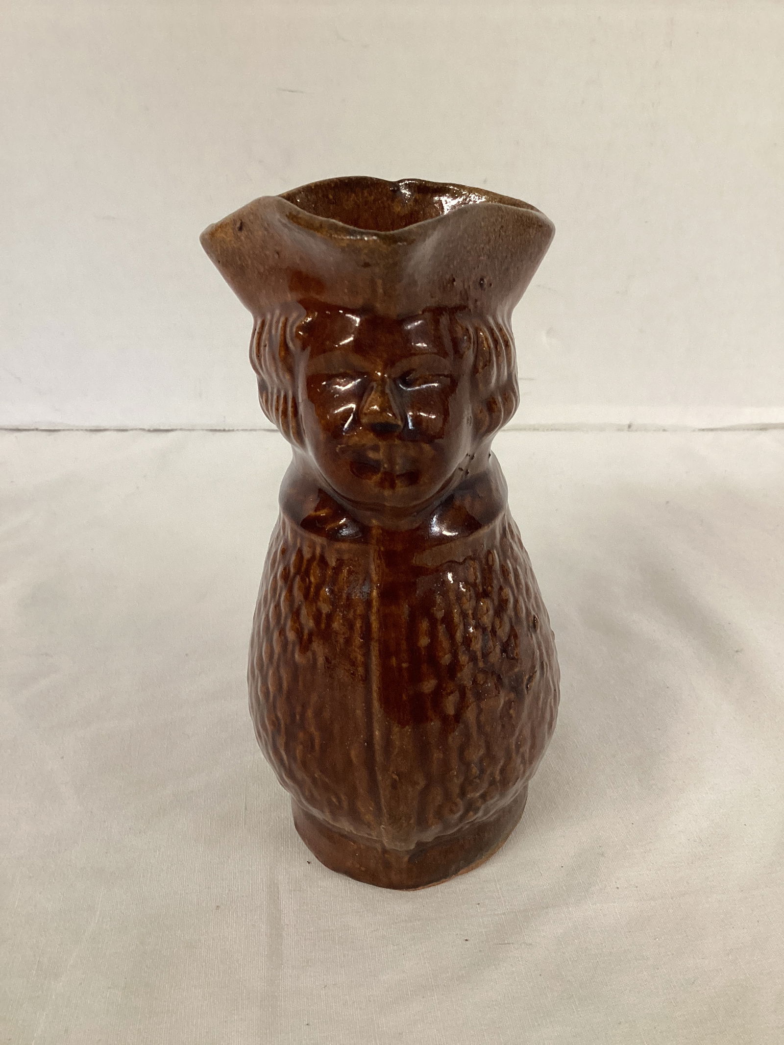 Vintage Pottery Figural Pitcher (1 of 5)