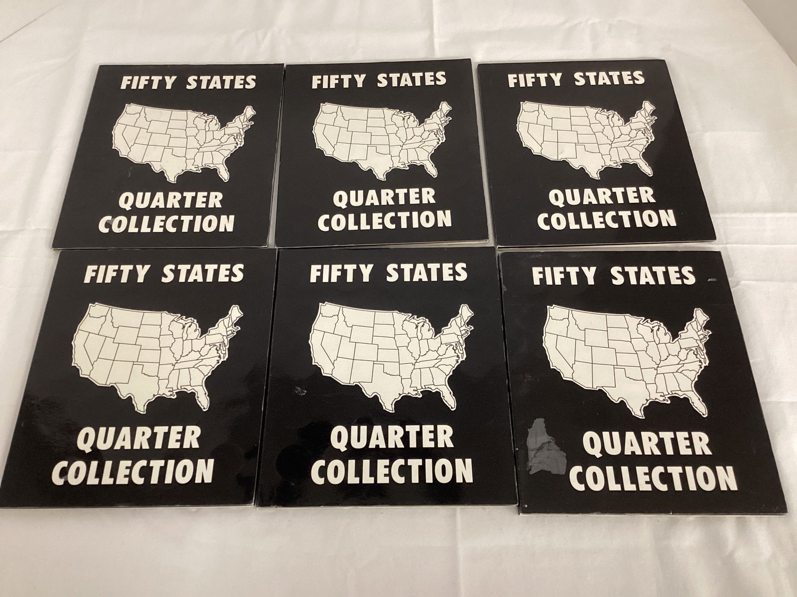 Six US 50 States Quarter Collections (1 of 3)