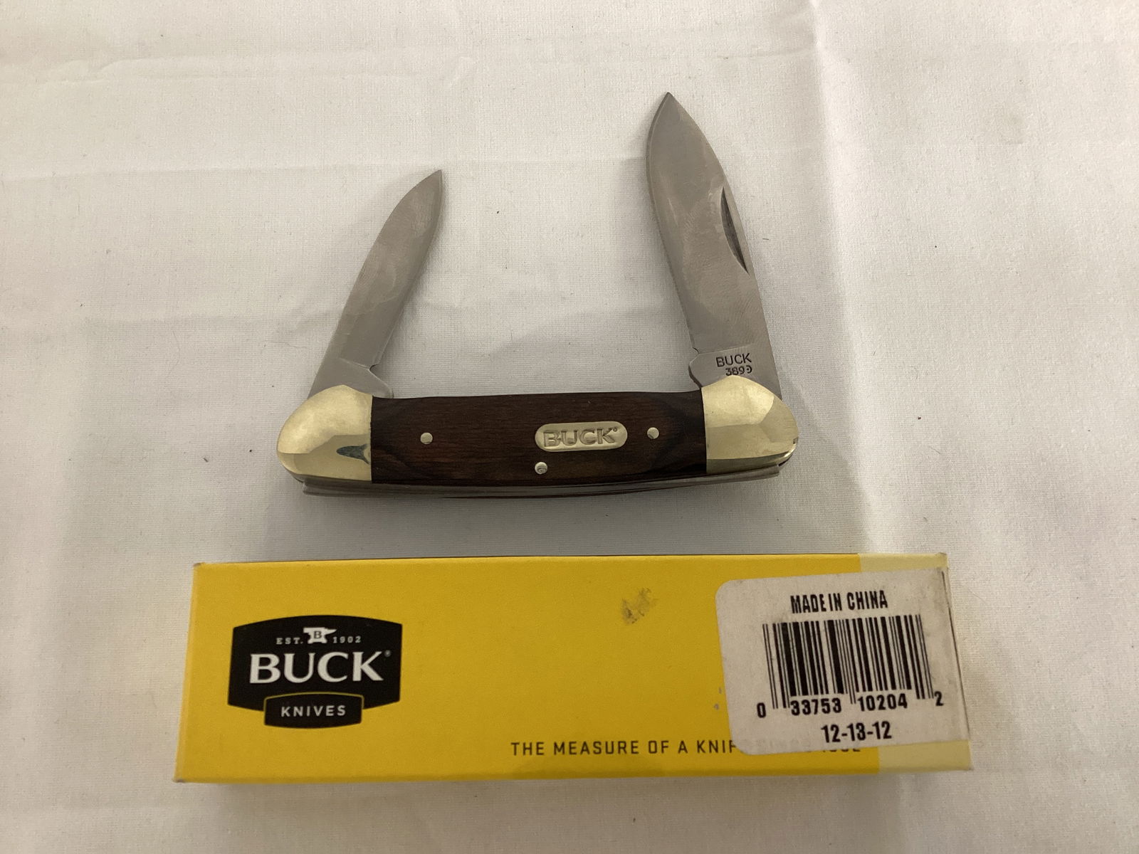 Buck 389 Canoe Two Blade Folding Pocket Knife (1 of 5)