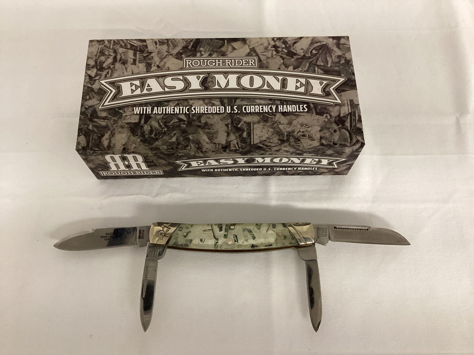 Rough Rider Easy Money Four Blade Pocket Knife (1 of 9)
