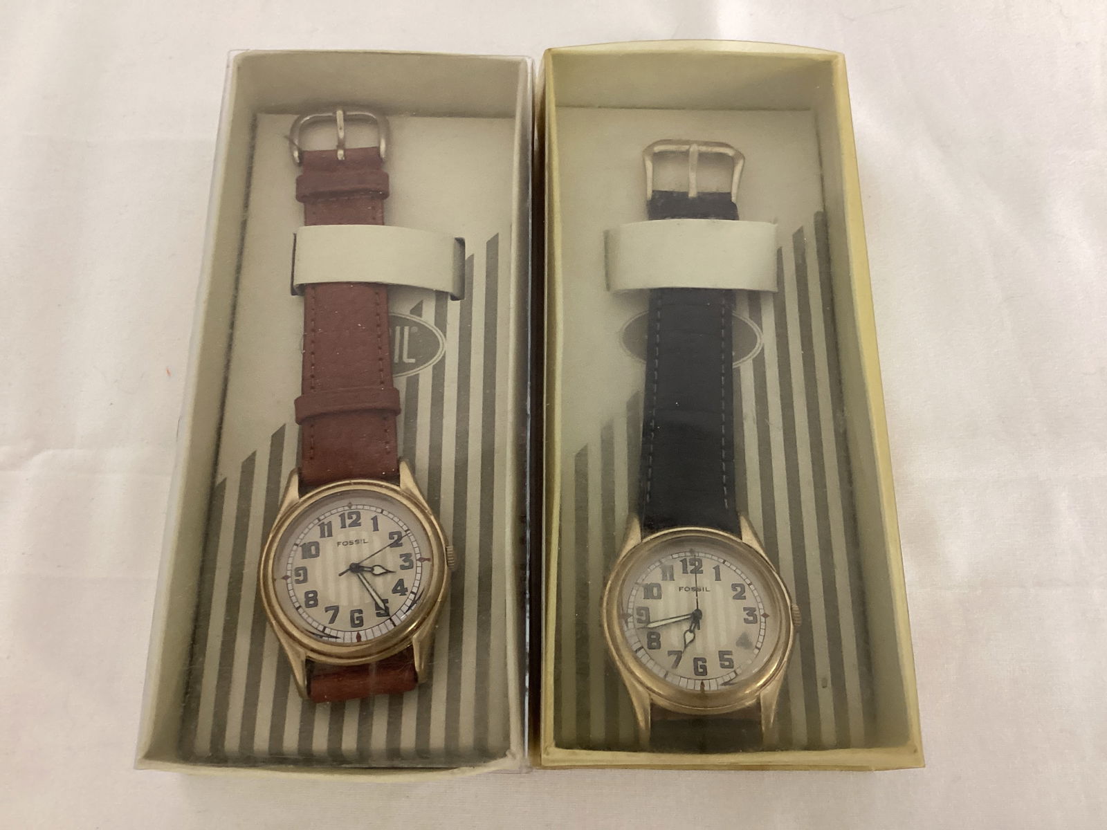 Two Fossil Watches: .