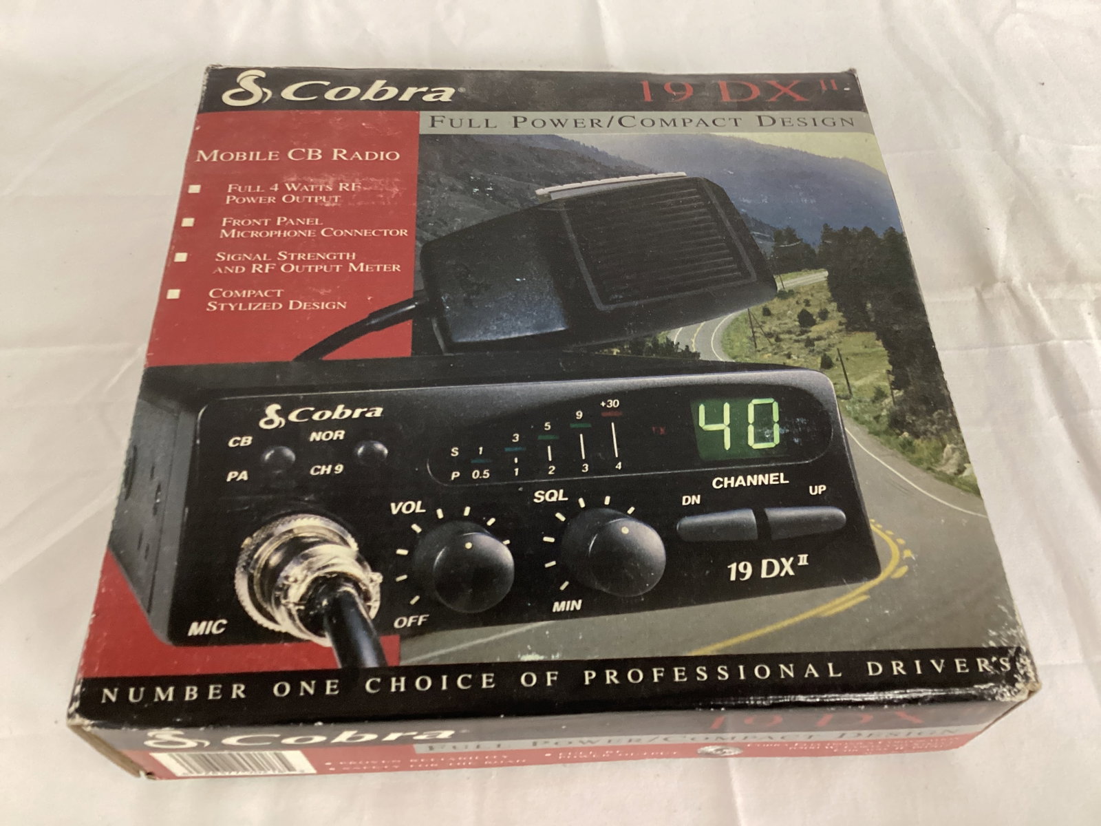 Cobra 19DX II Mobile CD Radio: new, untested