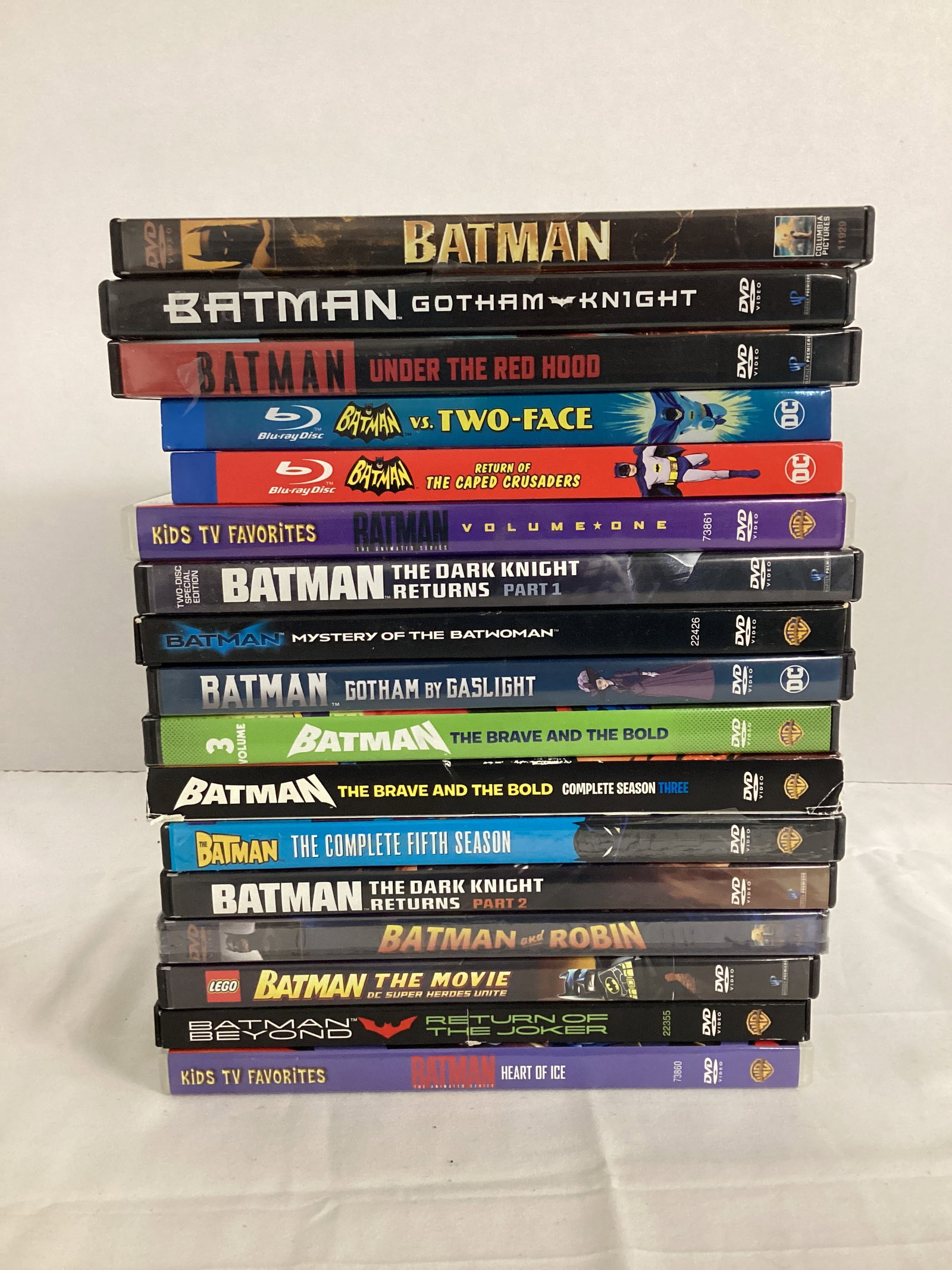 Batman Movie and TV Show DVDs: .