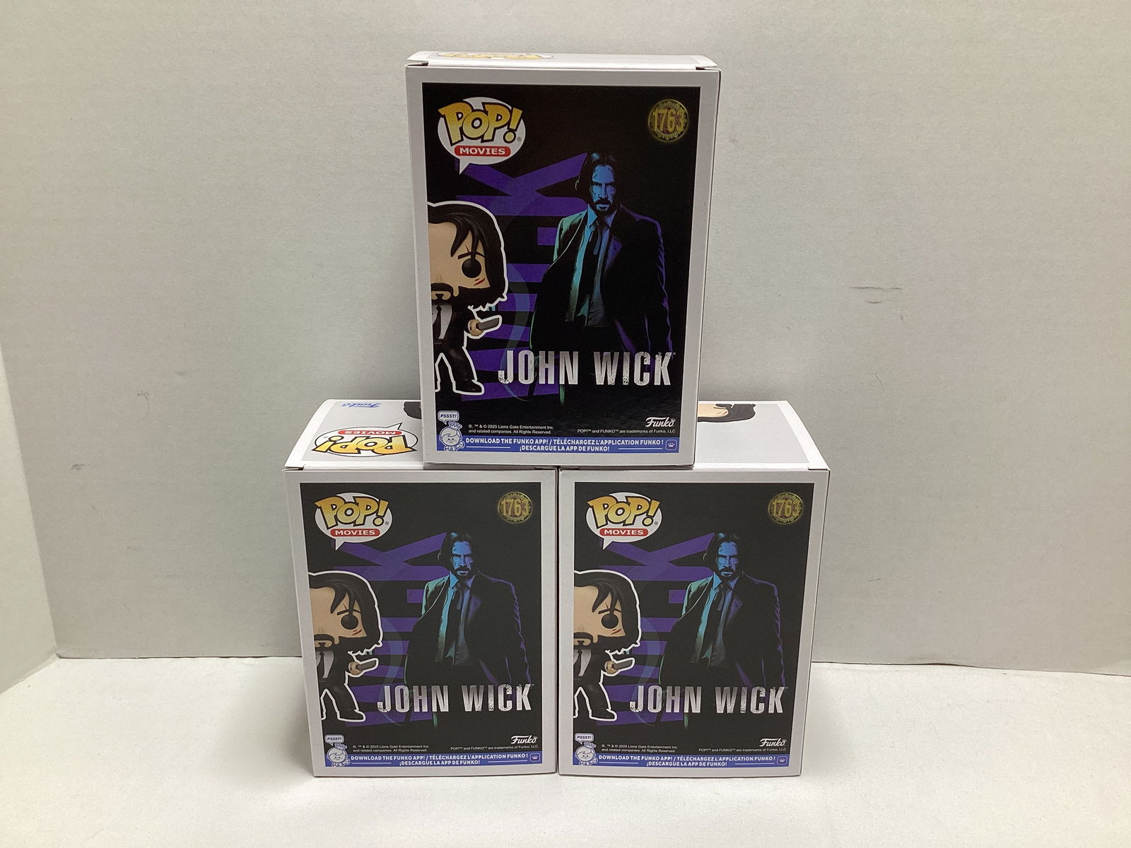 Three John Wick Funko Pops - 4