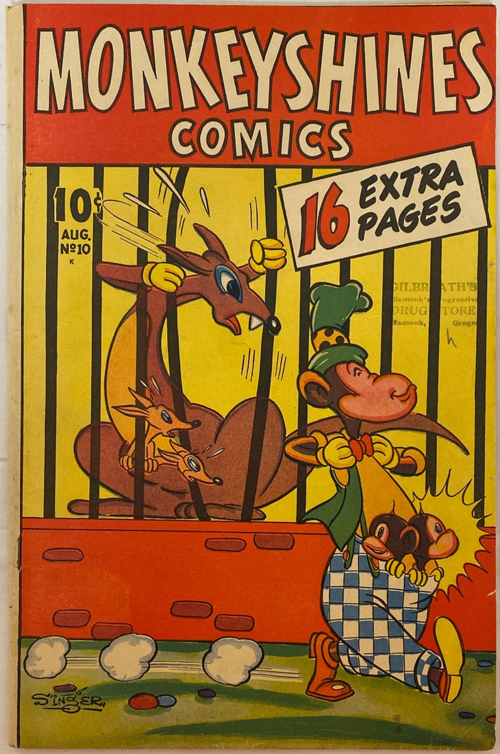 Monkeyshines Comics 10 Ace Comic Book (1 of 8)