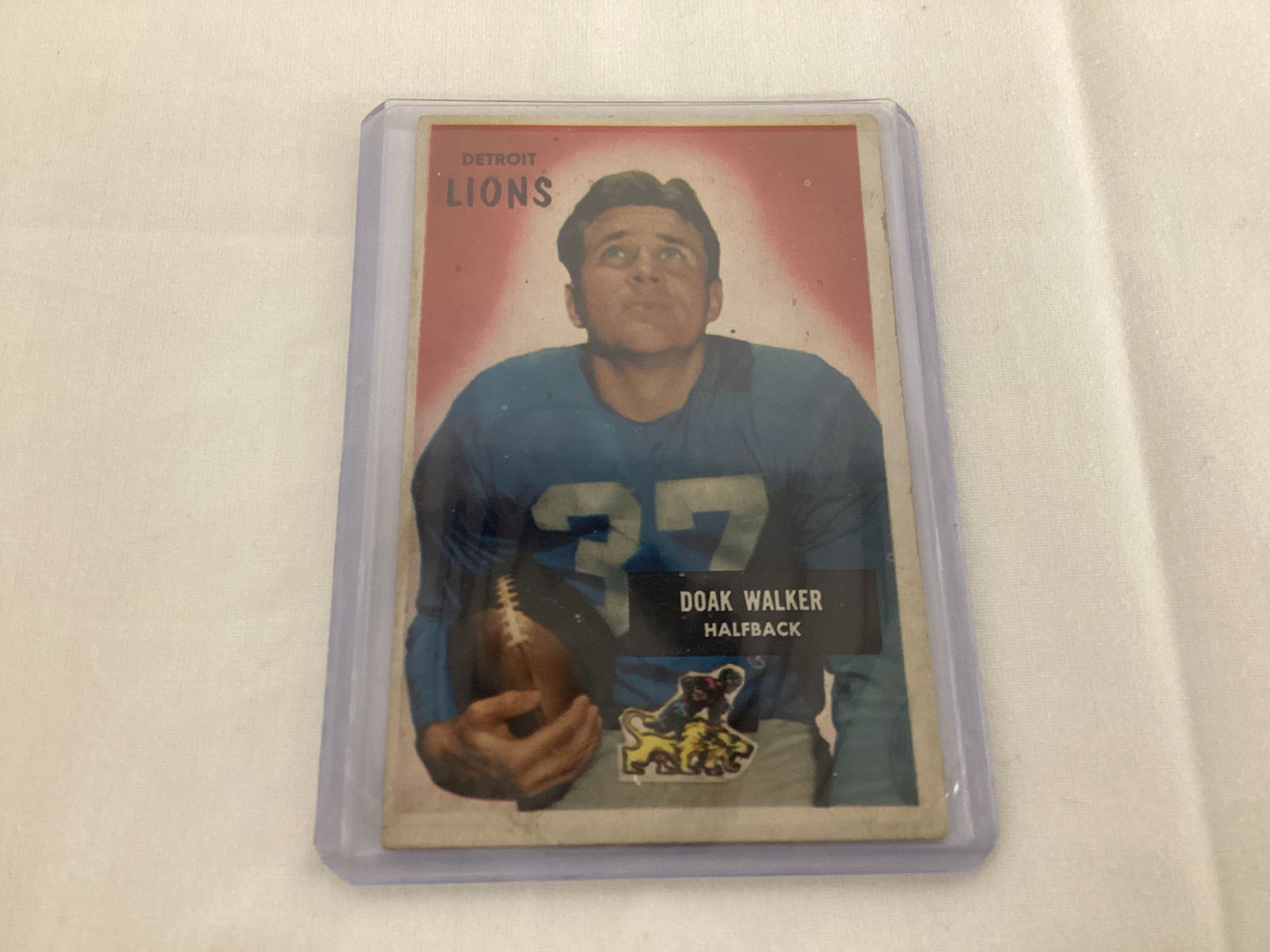 1955 Bowman Football Doak Walker 1 Card (1 of 2)