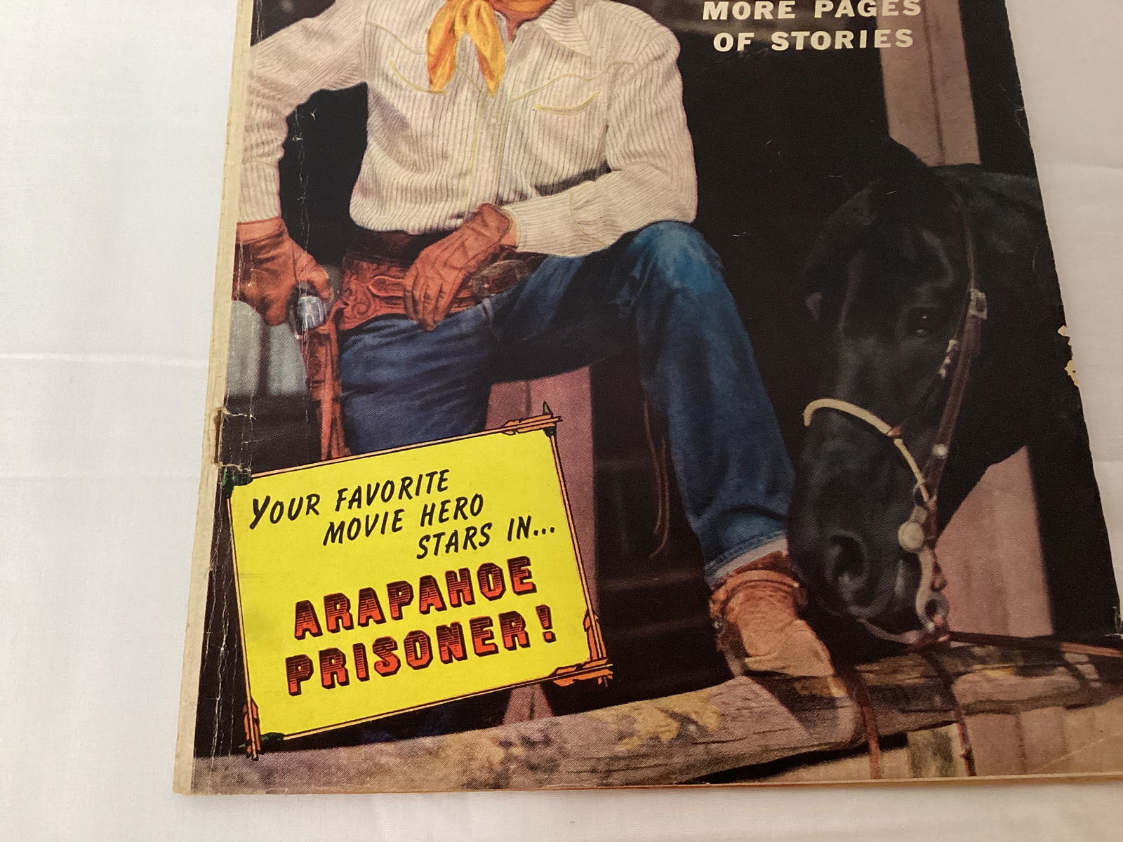 Rocky Lane Western 51 Fawcett Comic Book - 4