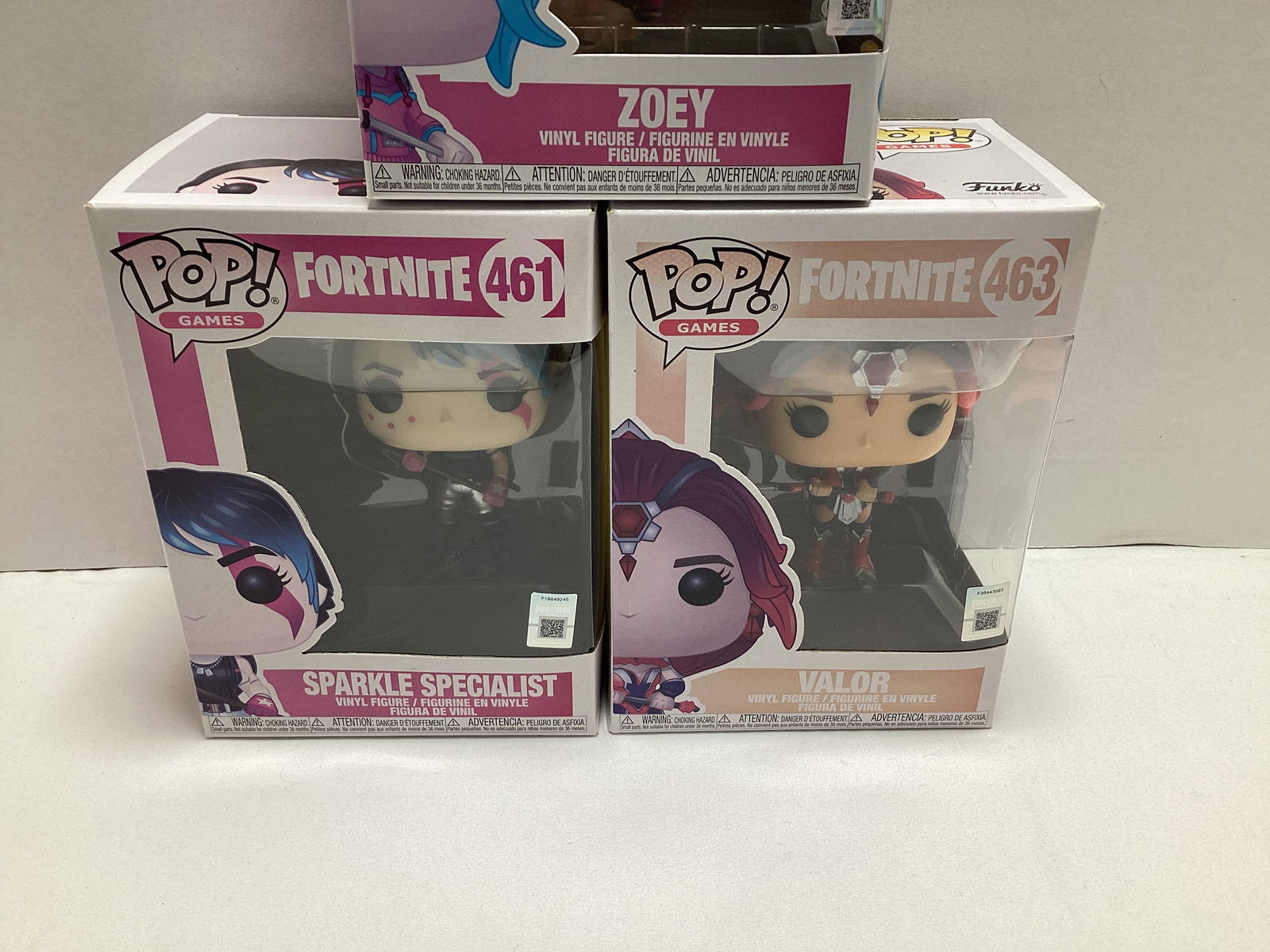 Three Fortnite Funko Pops - 3