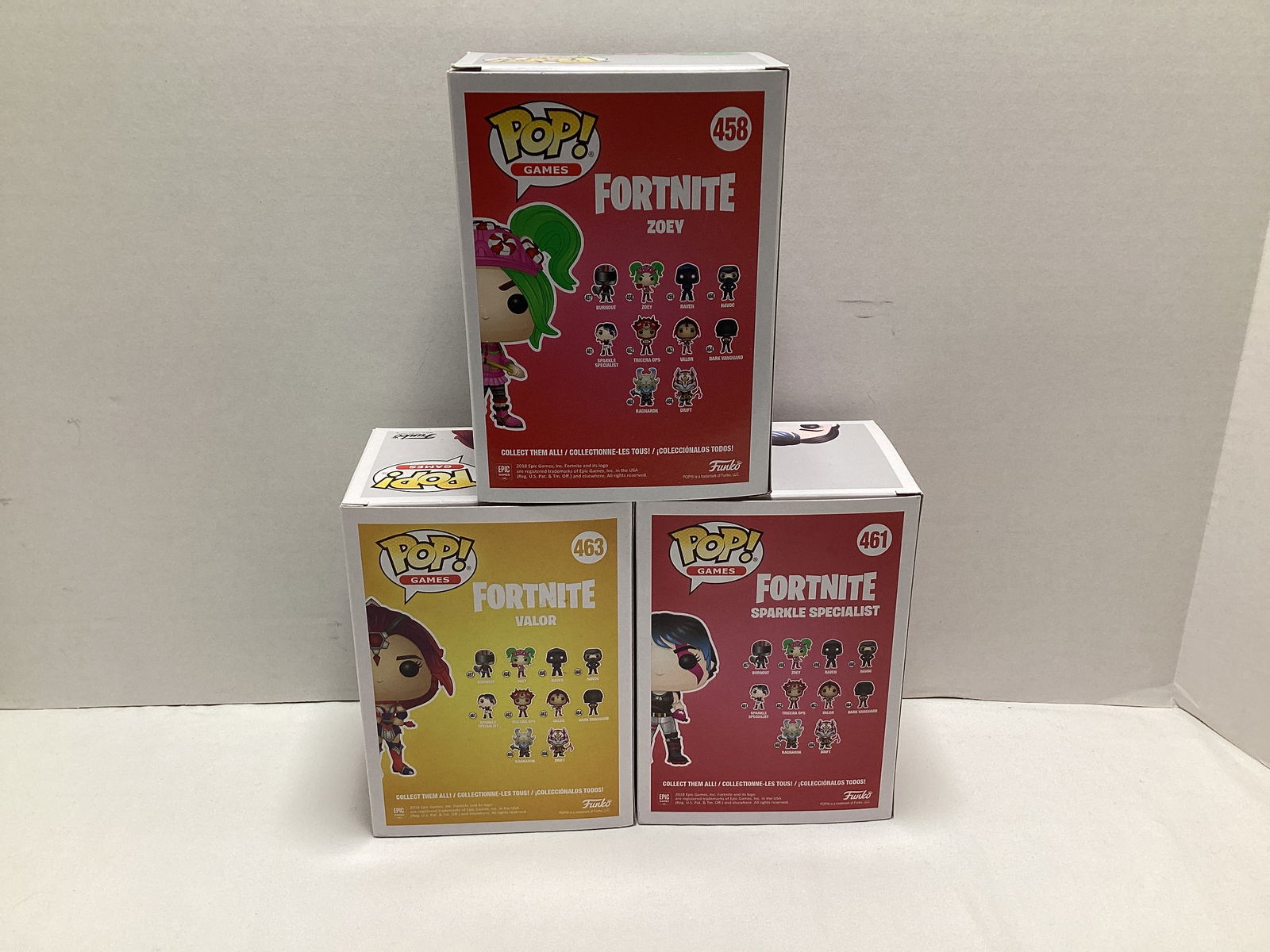 Three Fortnite Funko Pops - 4