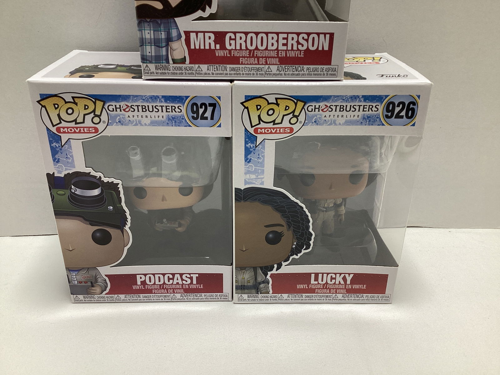 Three Ghostbusters Afterlife Funko Pops - 3