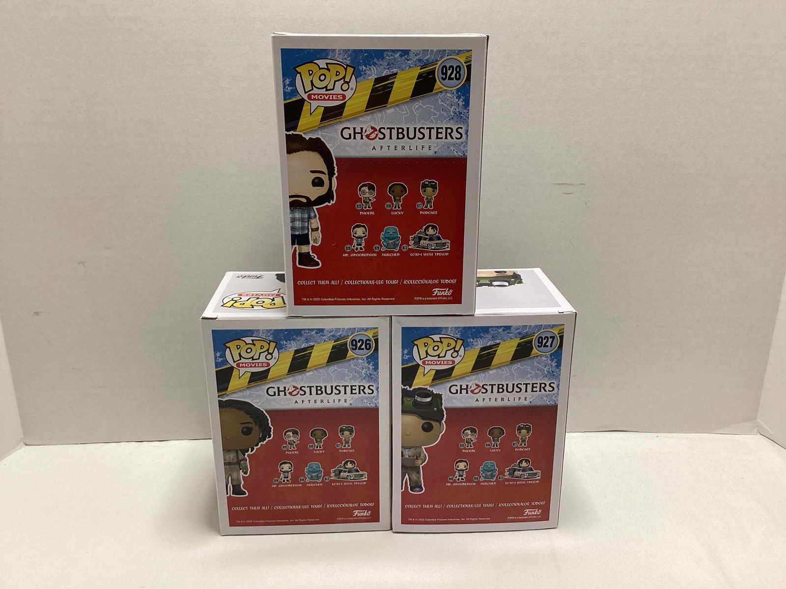 Three Ghostbusters Afterlife Funko Pops - 4