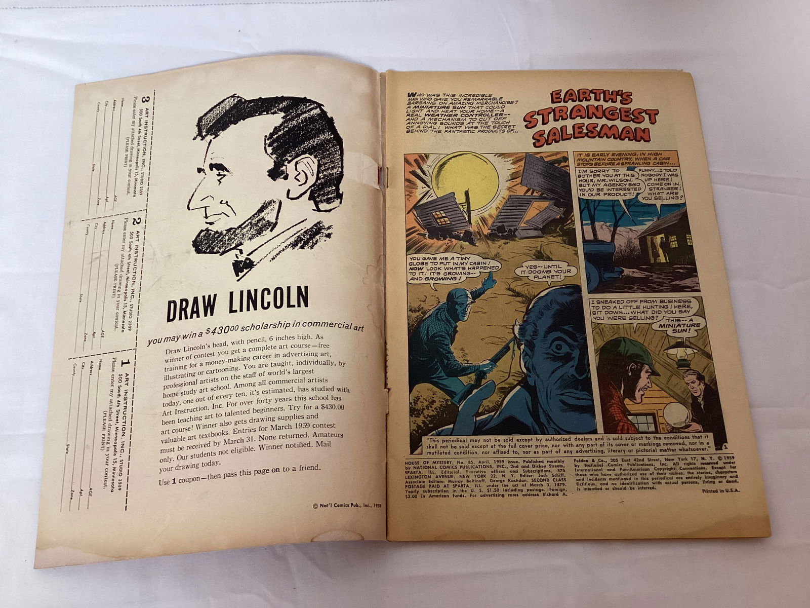 House of Mystery 85 DC Comic Book - 6