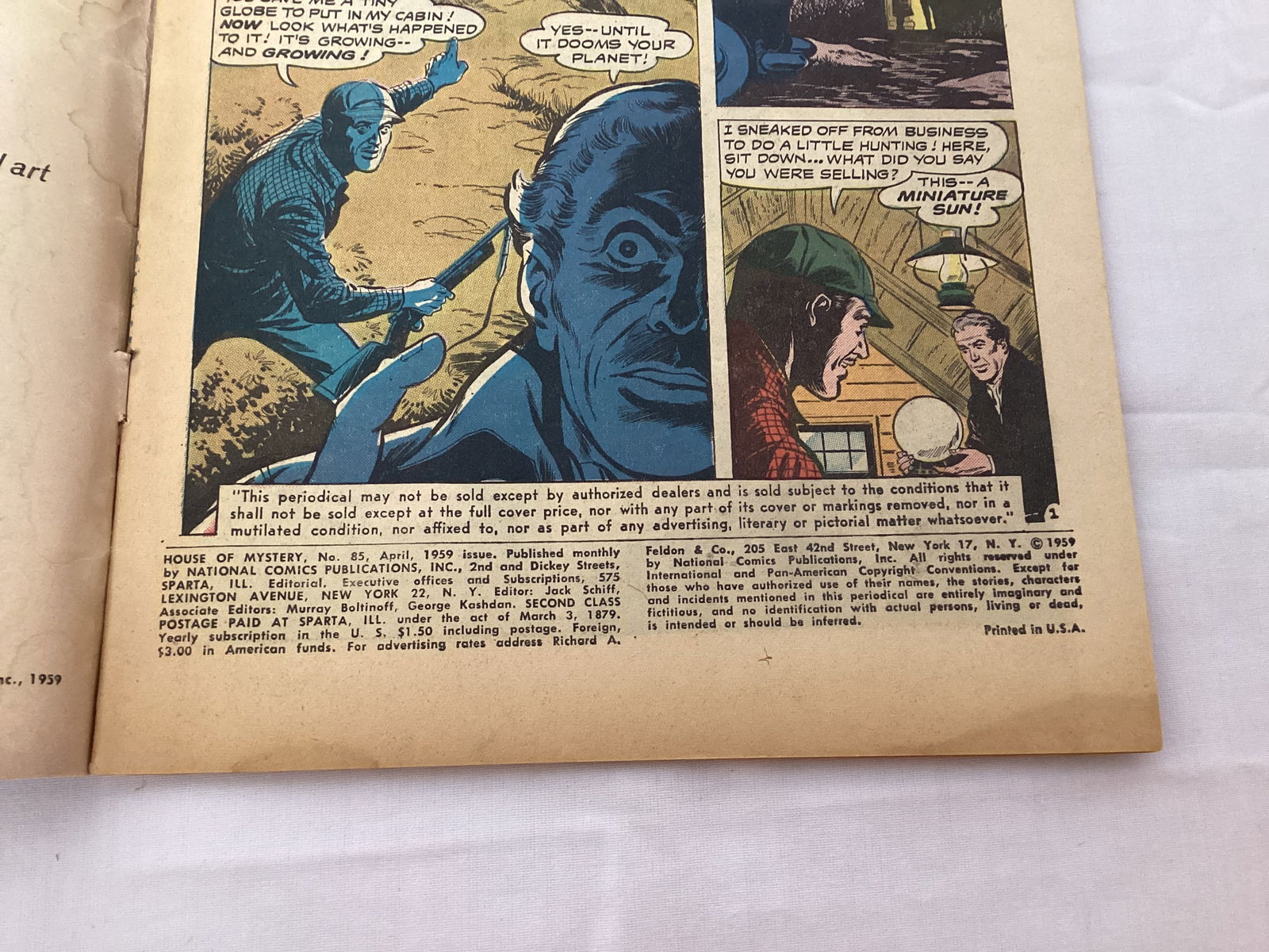 House of Mystery 85 DC Comic Book - 7