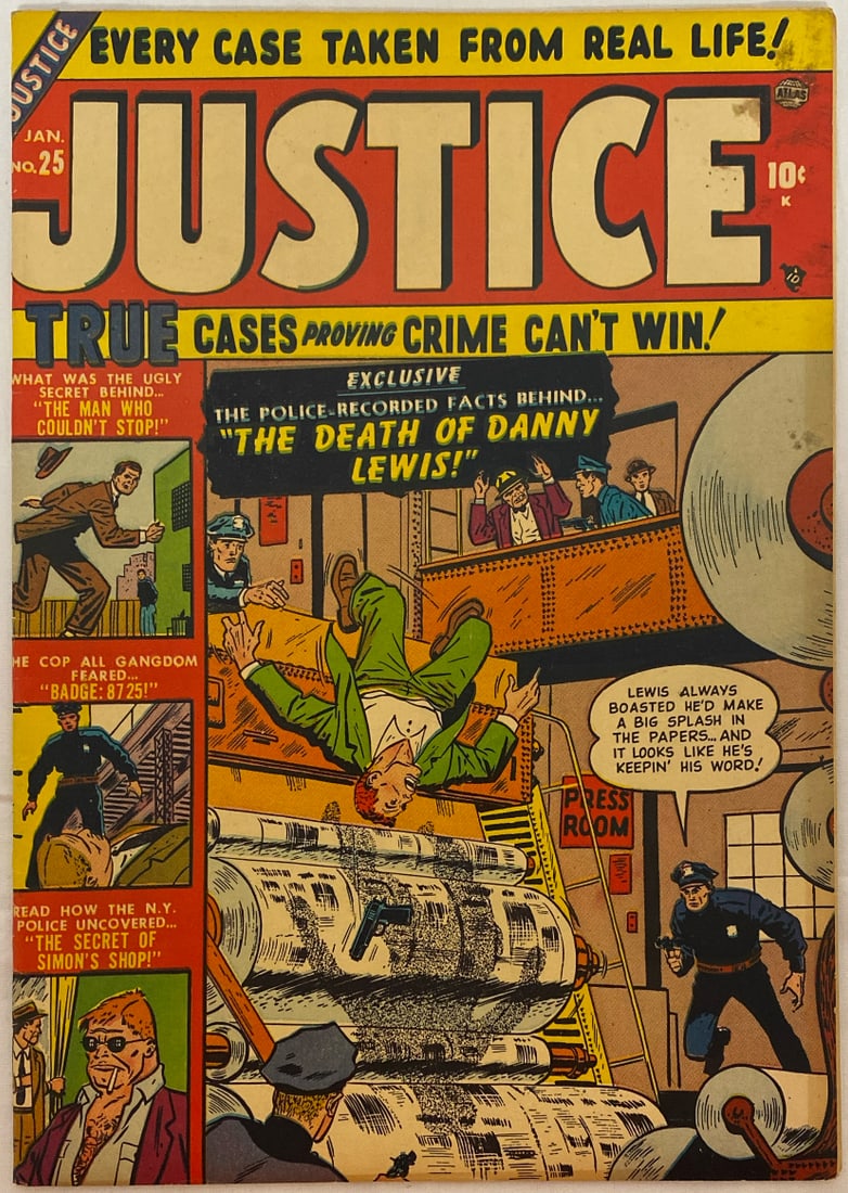 Justice 25 Atlas Comic Book (1 of 8)
