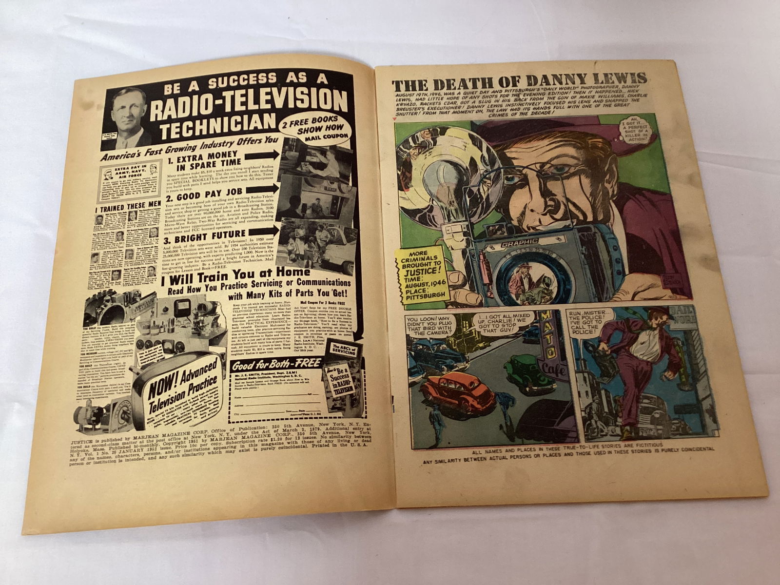 Justice 25 Atlas Comic Book - 6