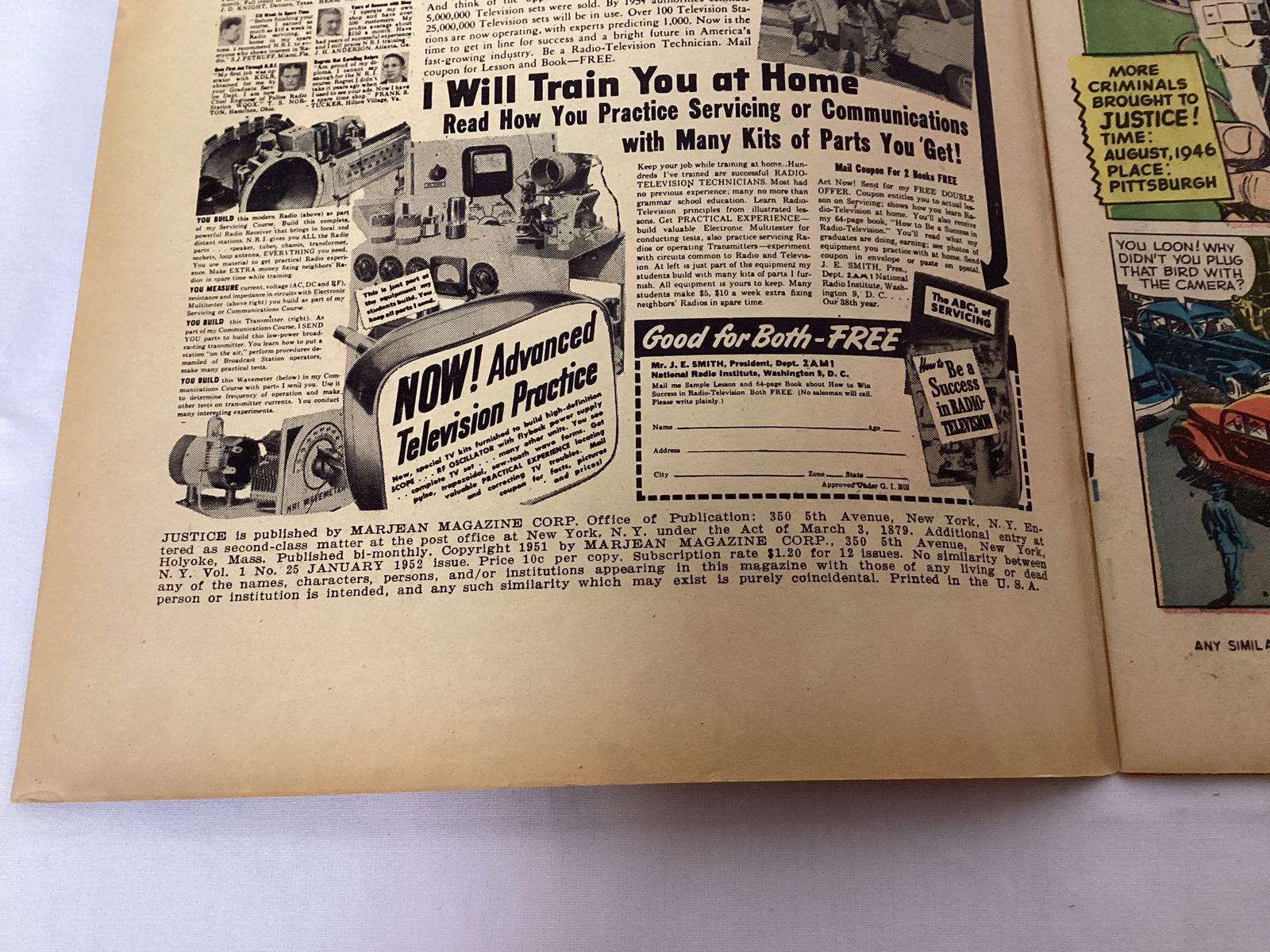 Justice 25 Atlas Comic Book - 7