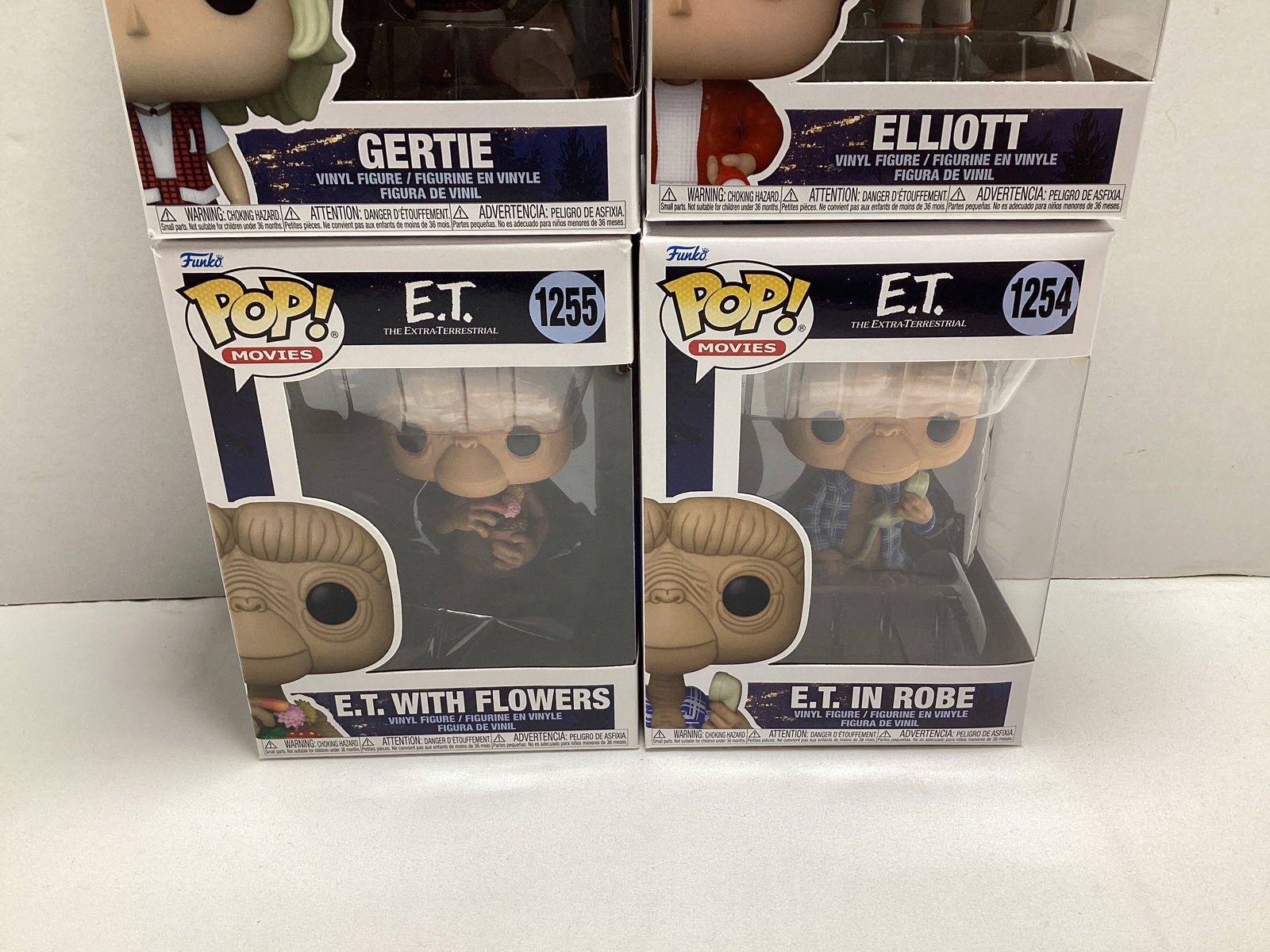 Four ET The Extra Terrestrial Funko Pops - 3