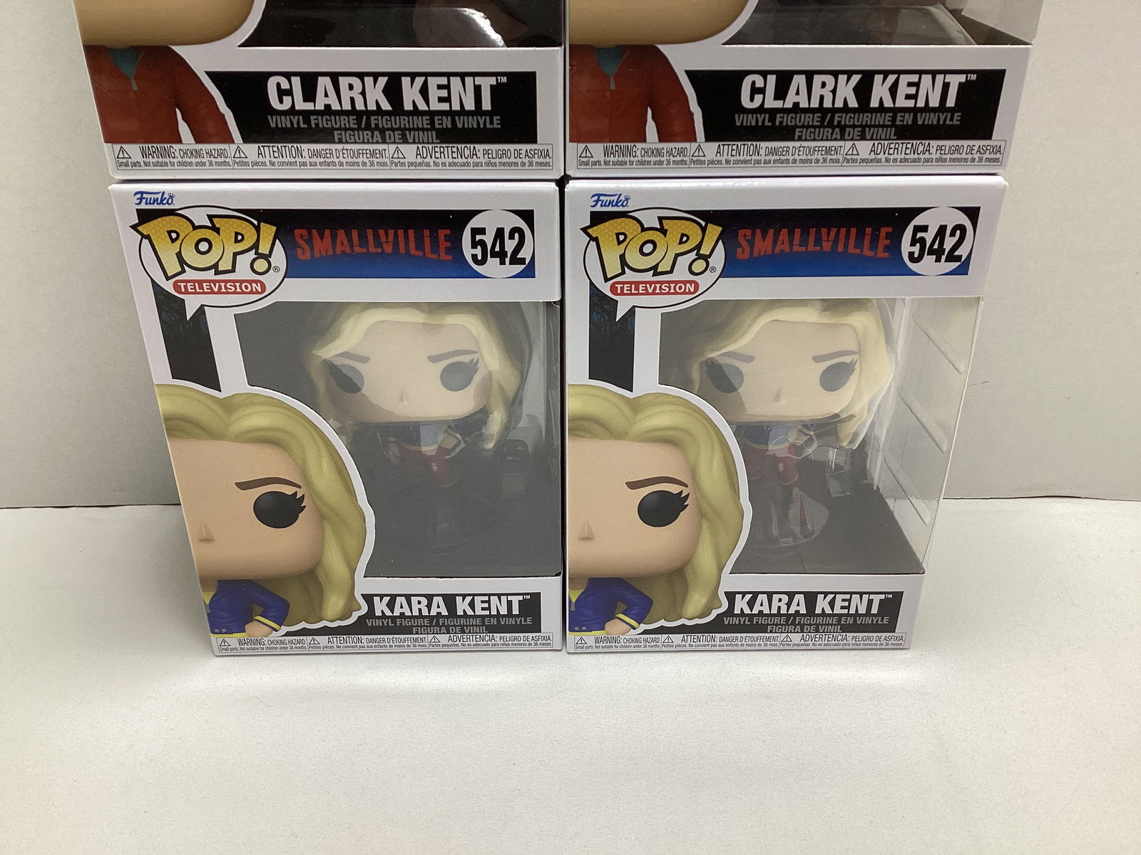 Four DC Comics Smallville Funko Pops - 3