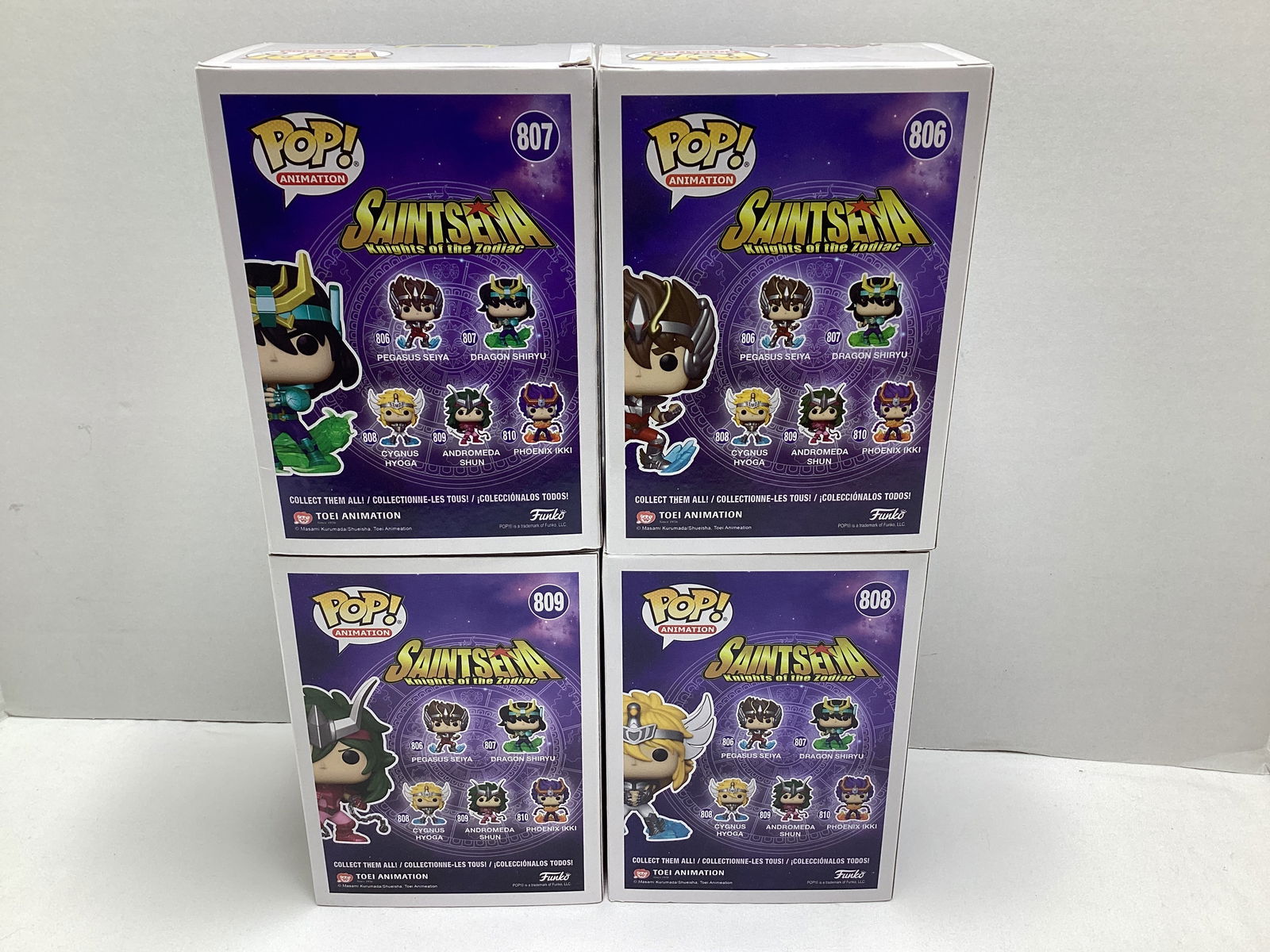 Four Saintsenya Anime Funko Pops - 4