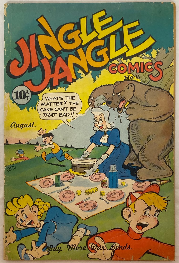 Jingle Jangle Comics 16 Famous Funnies Comic Book (1 of 8)