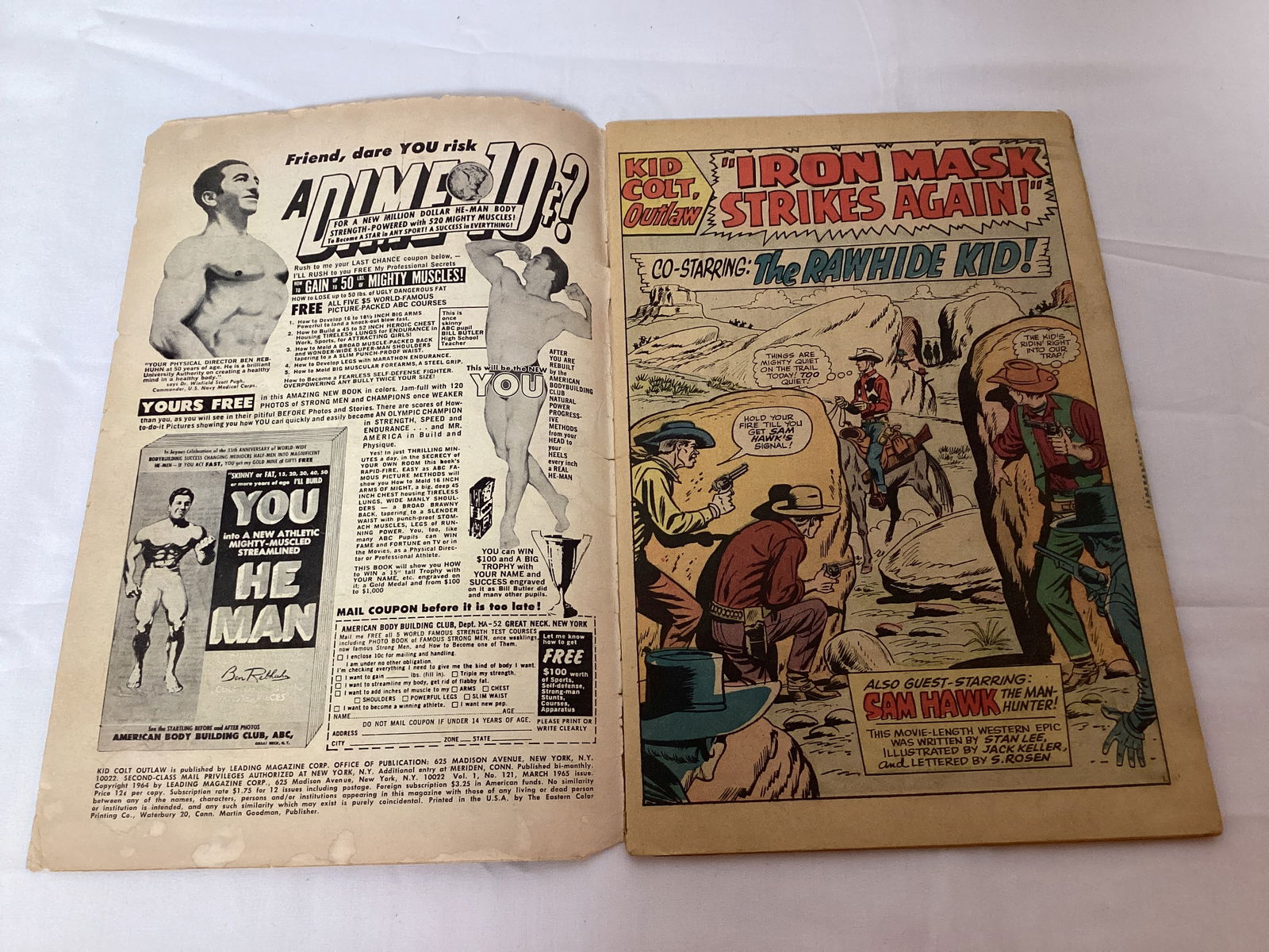 Kid Colt Outlaw 121 Marvel Comic Book - 6