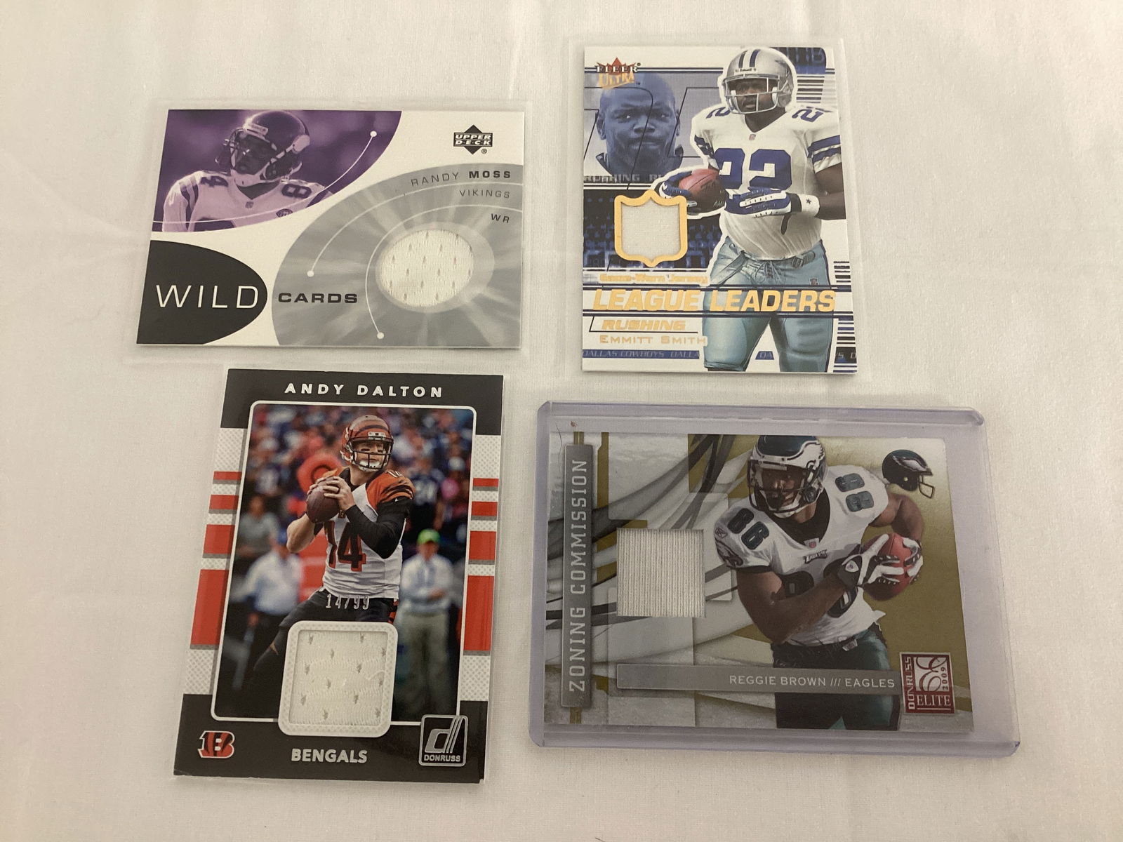 NFL Football Relic Cards (1 of 9)