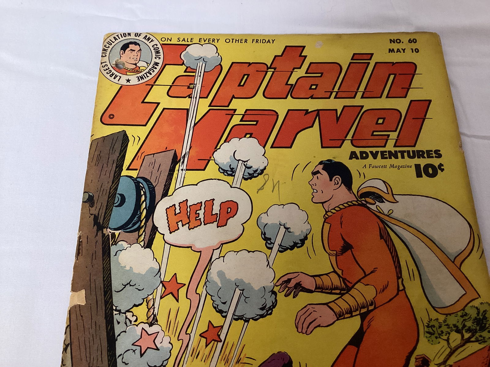 Captain Marvel Adventures 60 Fawcett Comic Book - 2