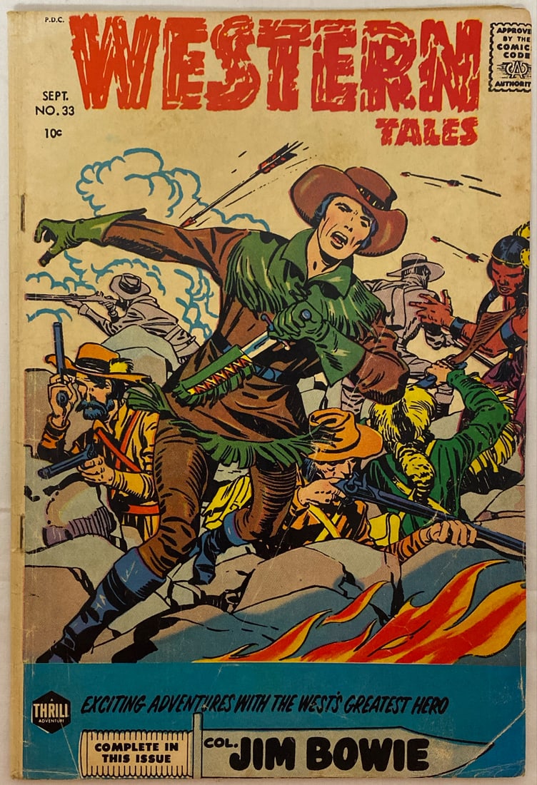 Western Tales 33 Comic Book (1 of 8)
