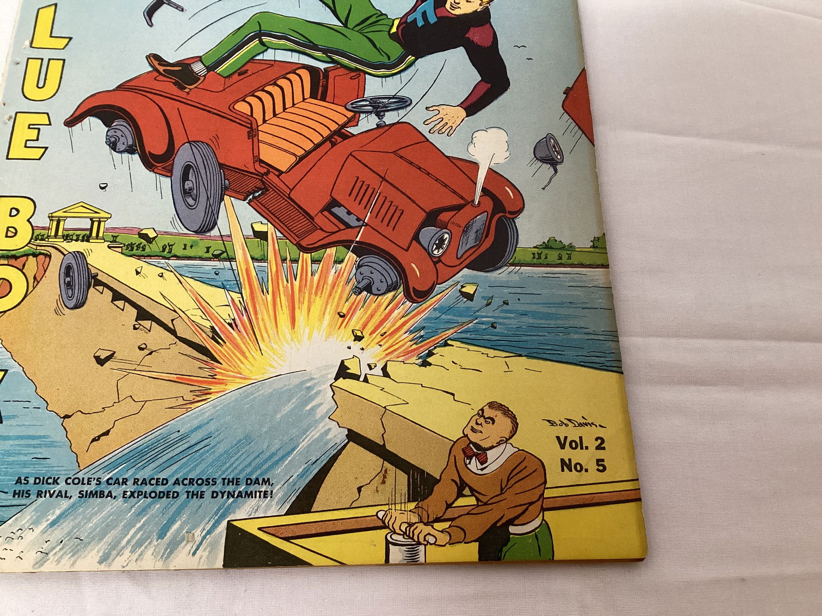 Dick Cole Blue Bolt Vol. 2 Issue 5 Comic Book - 5