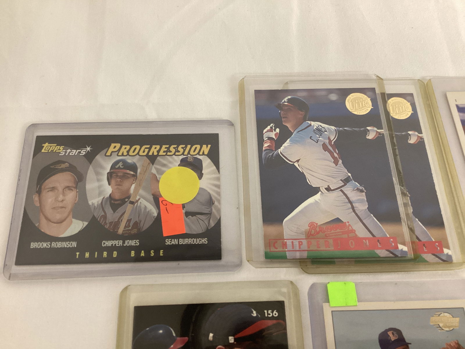 MLB Chipper Jones Baseball Cards - 2