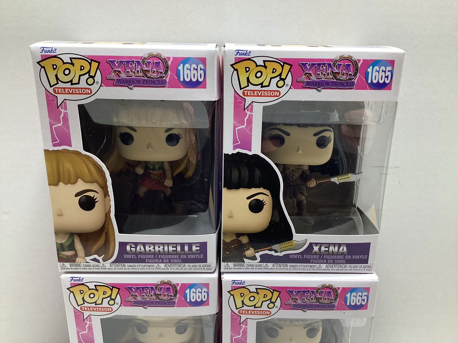 Four Xena Warrior Princess Funko Pops - 2