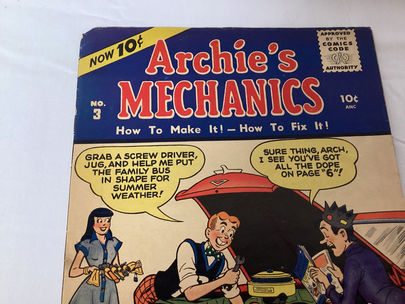 Archie's Mechanics 3 Comic Book - 2