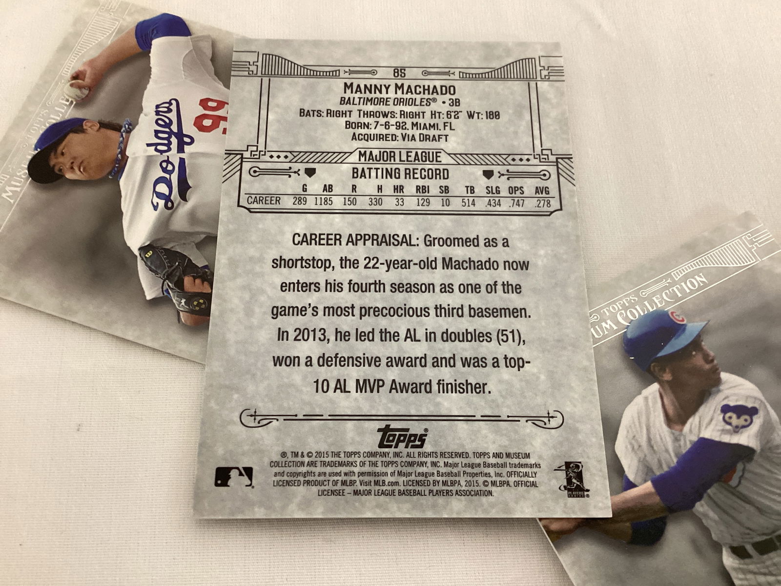 Topps Museum Collection Baseball Cards - 4