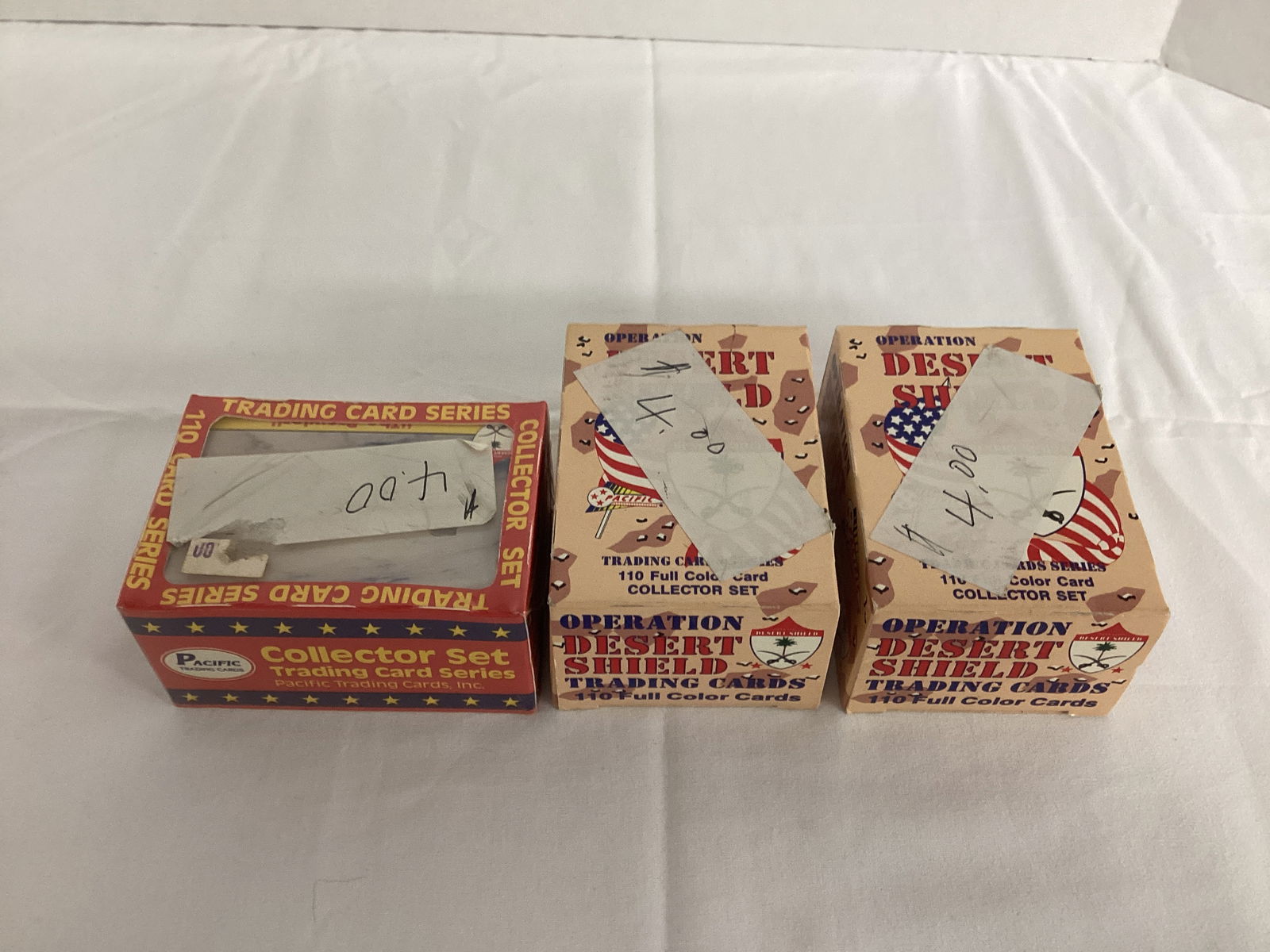 Pacific Operation Desert Shield Trading Cards: . 