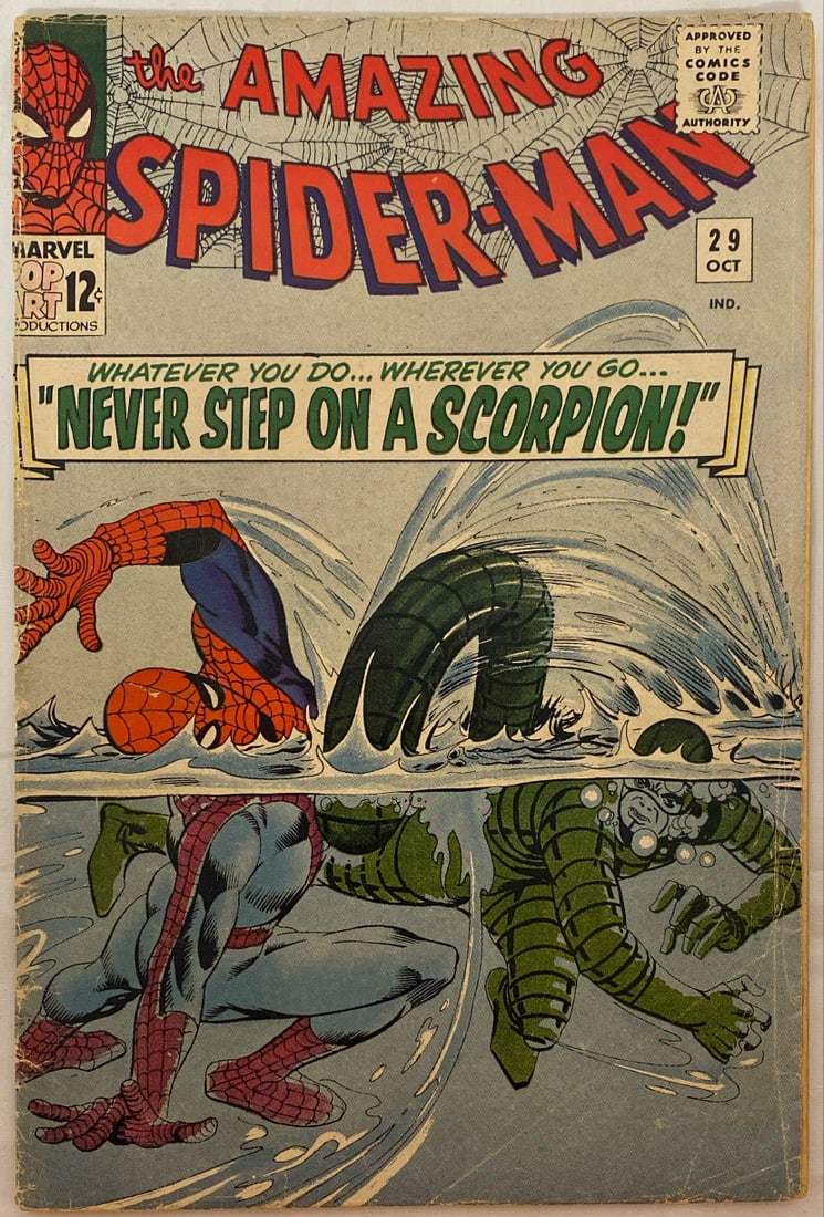 The Amazing Spiderman 29 Marvel Comic Book (1 of 8)