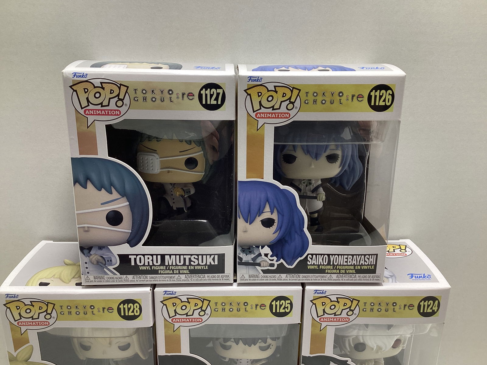Five Tokyo Ghoul Re Anime Funko Pops - 2