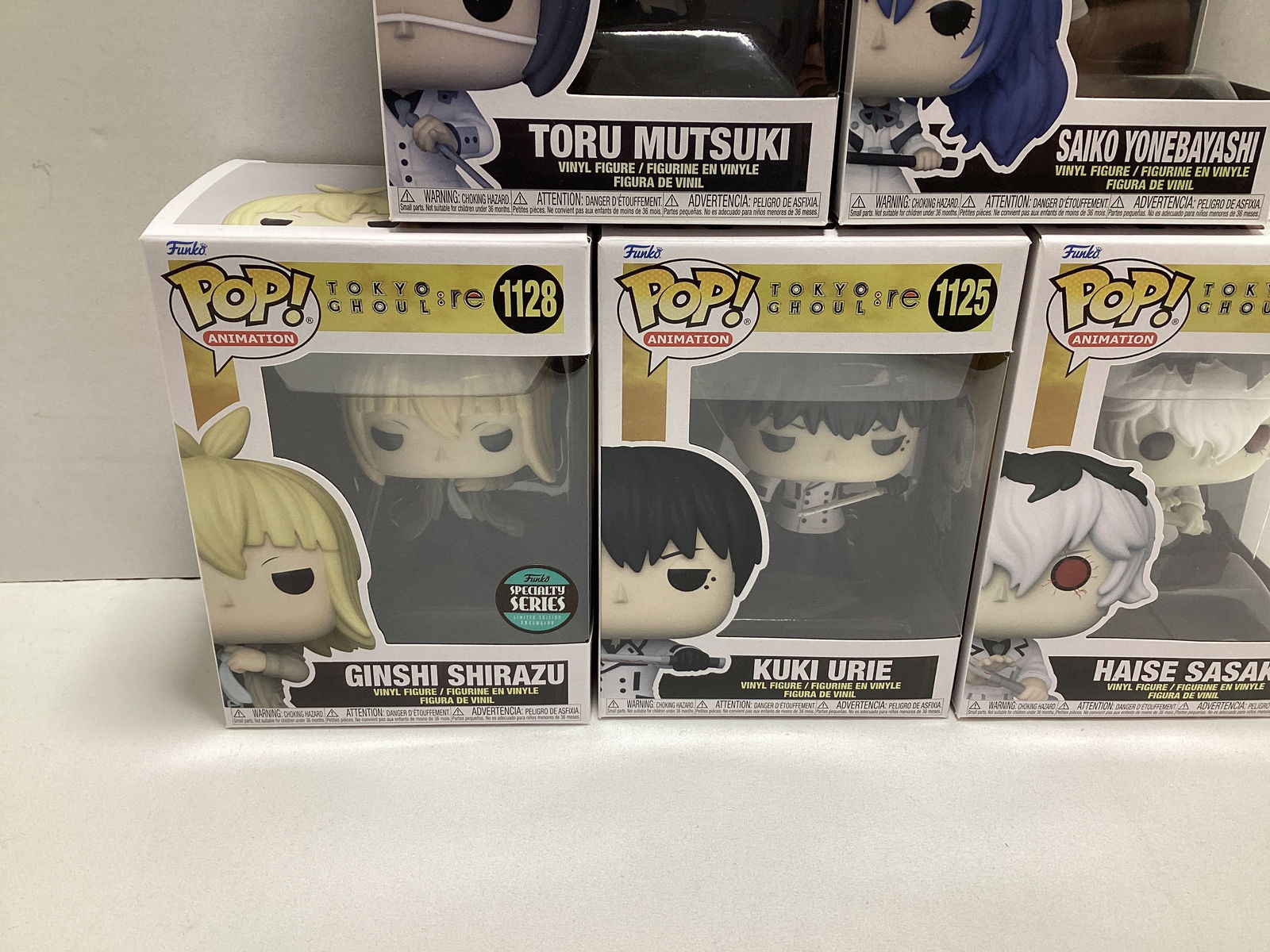 Five Tokyo Ghoul Re Anime Funko Pops - 3