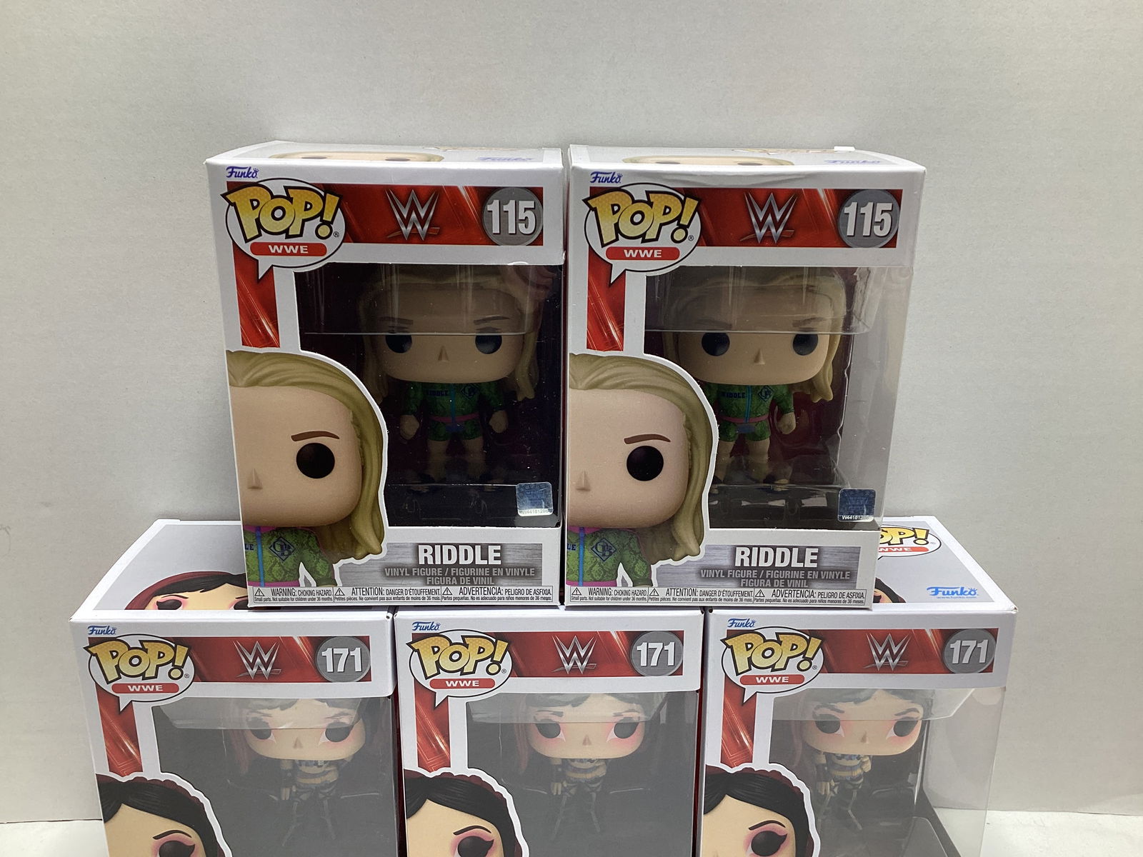 Five WWE Funko Pops - 2
