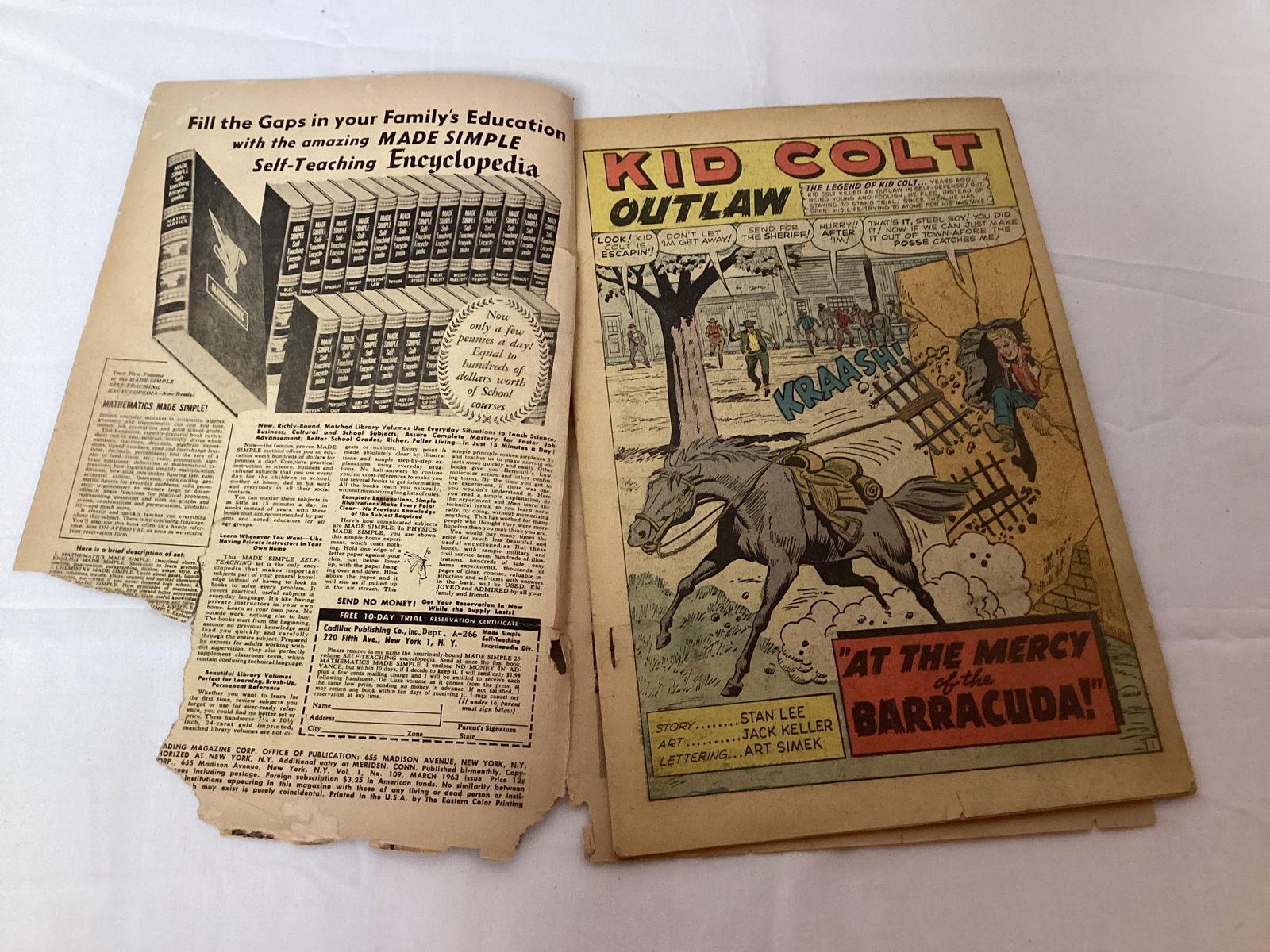Kid Colt Outlaw 109 Comic Book - 6